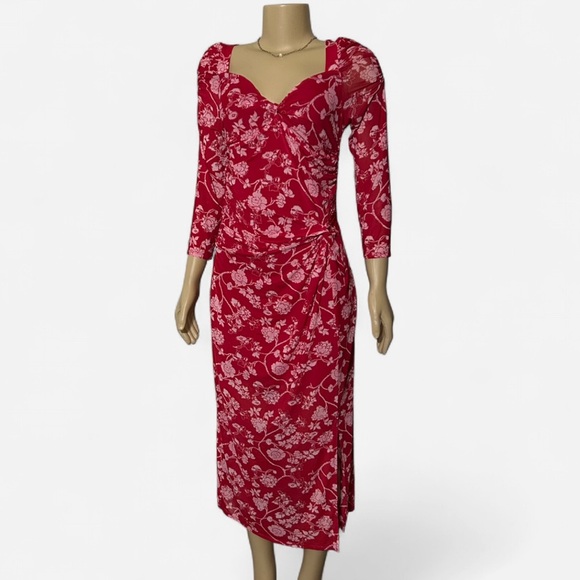 House of Harlow 1960 Deep Pink Dress - Picture 2 of 6